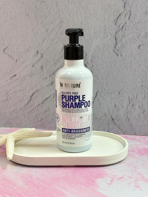 شامپو رنگساژ (ضد زردی)  میسوری