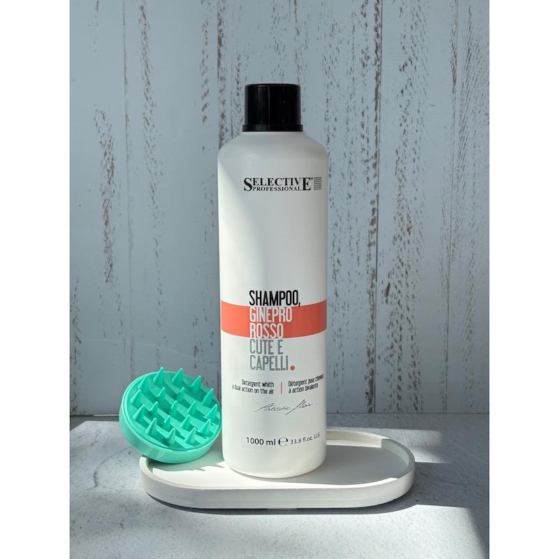 شامپو پاکسازی و تقویتی سلکتیو انواع مو 1000 میل GINEPRO ROSSO
