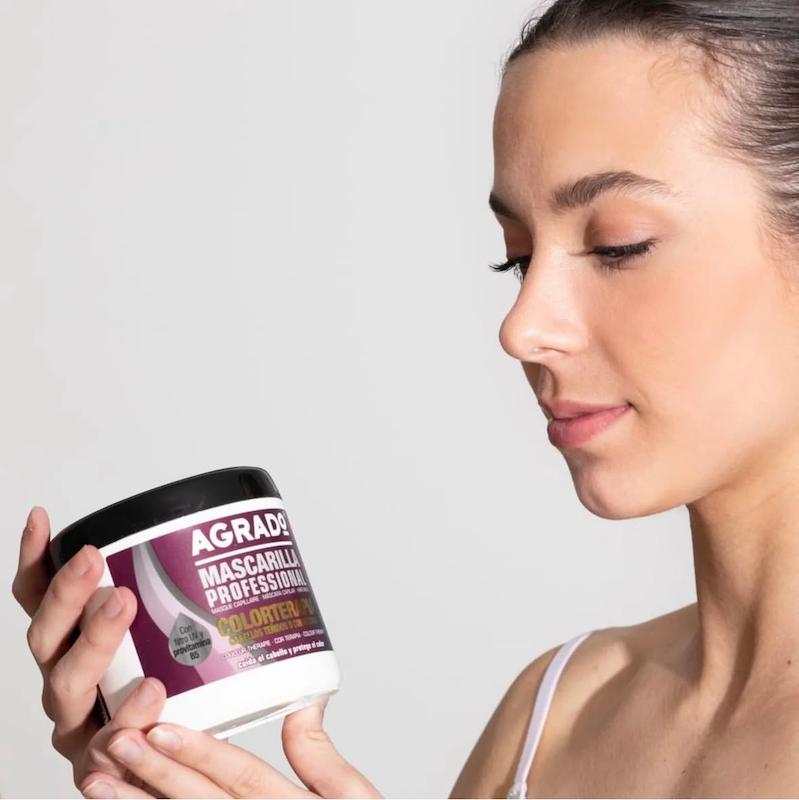 ماسک مو آگرادو مو رنگ شده ۵۰۰ میل داخل حمام