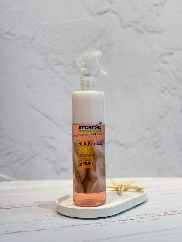  دوفاز مارال حاوی پروتئین ابریشم و عصاره رزماری حجم 450 میل