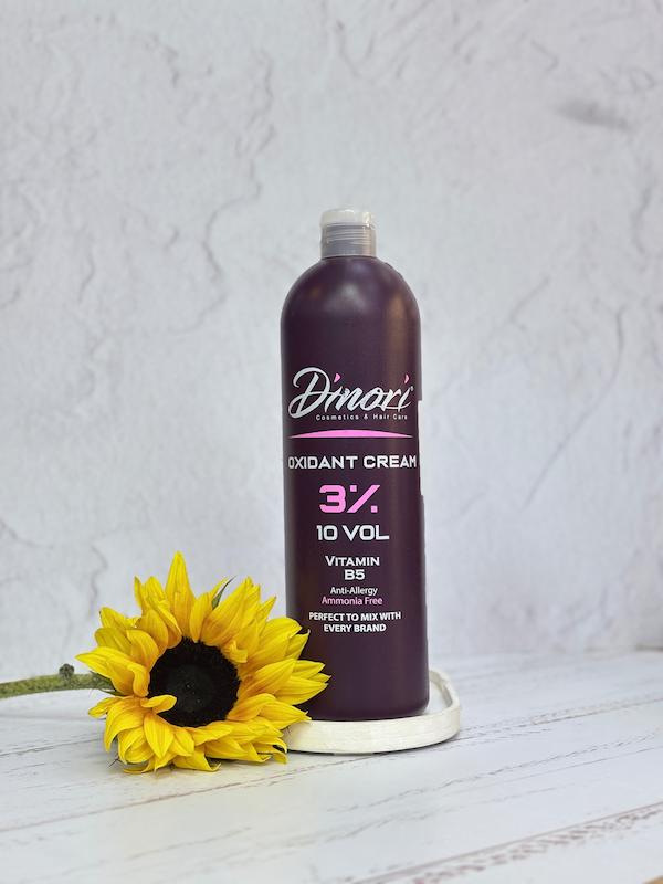 اکسیدان 3% دینوری یک لیتری (فری آمونیاک)