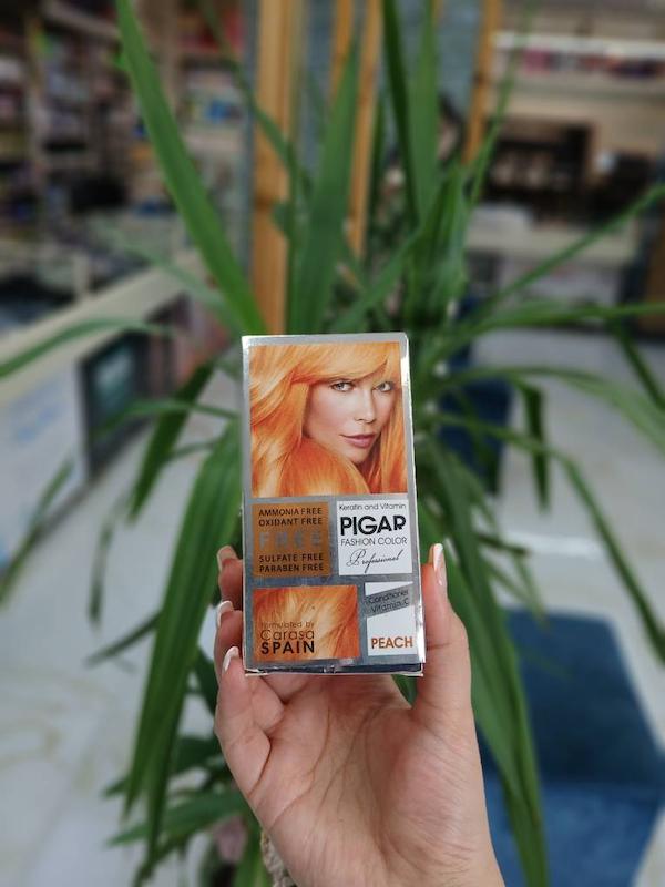رنگساژ ژله ای فانتزی پیگار PIGAR (ORANGE نارنجی)