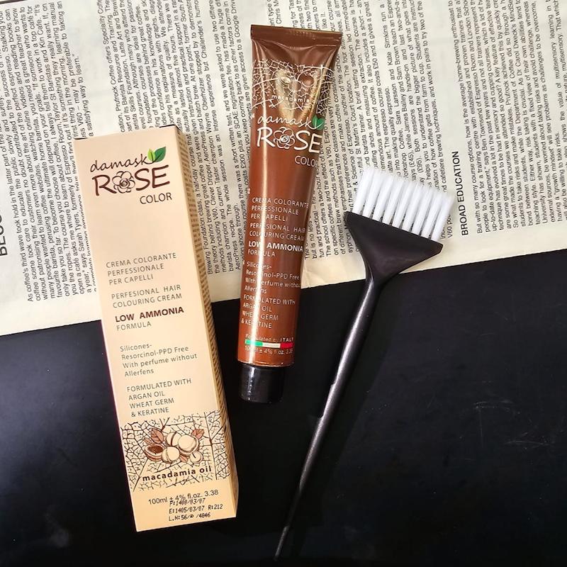 داماسک رز رنگ مو کم آمونیاک(100 میل)