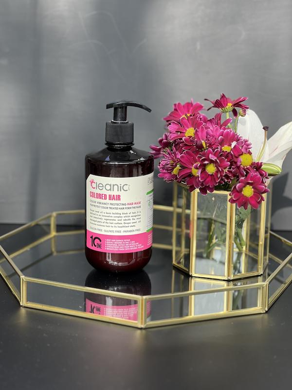 کلینیک ماسک مو تثبیت کننده رنگ داخل حمام(550 میل)