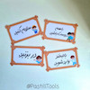 تزیین در با طرح تابلوی چوبی پسرانه