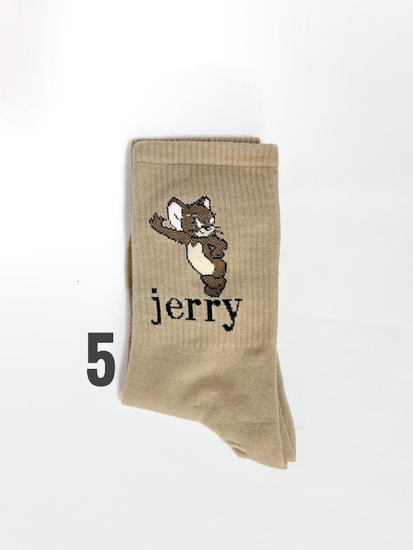 جوراب ساق بلند جری نخ پنبه 