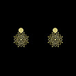 گوشواره طلا مدل اسلیمی کد GA10007