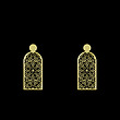 گوشواره طلا مدل اسلیمی کد GA10449