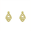 گوشواره طلا مدل هندسی کد GA10679