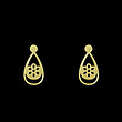 گوشواره طلا مدل اشک کد GA10768