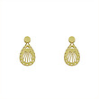 گوشواره طلا مدل اشک کد GA10789