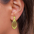 گوشواره طلا مدل اشک کد GA11565