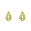گوشواره طلا مدل اشک و قطره کد GA12285