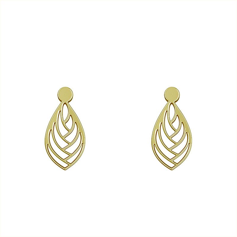 گوشواره طلا مدل اشک کد GA12398