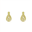 گوشواره طلا مدل هندسی کد GA13386