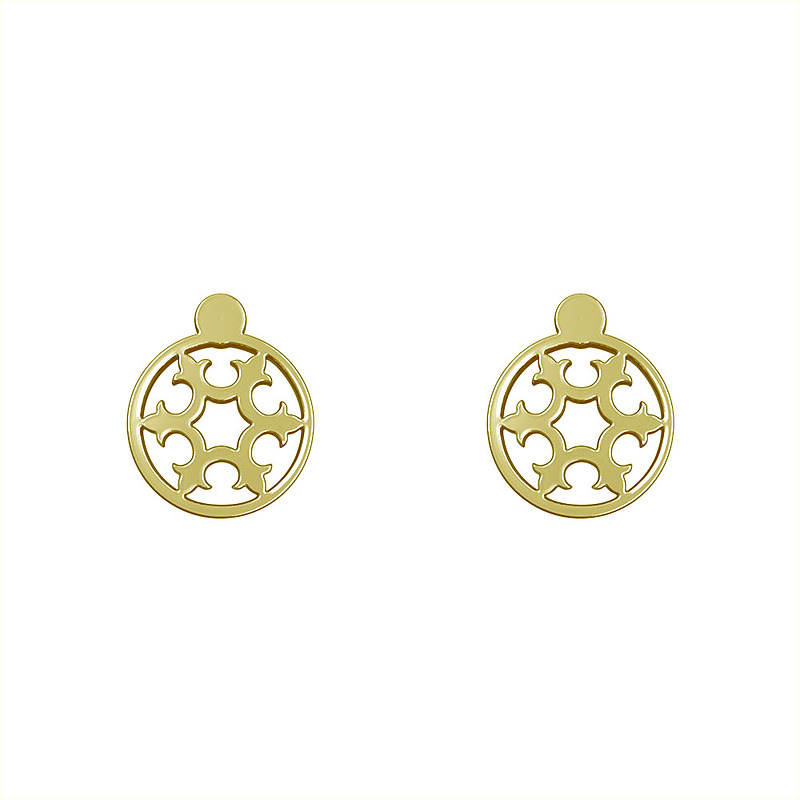 گوشواره طلا مدل هندسی کد GA13499