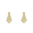 گوشواره طلا مدل هندسی کد GA13518