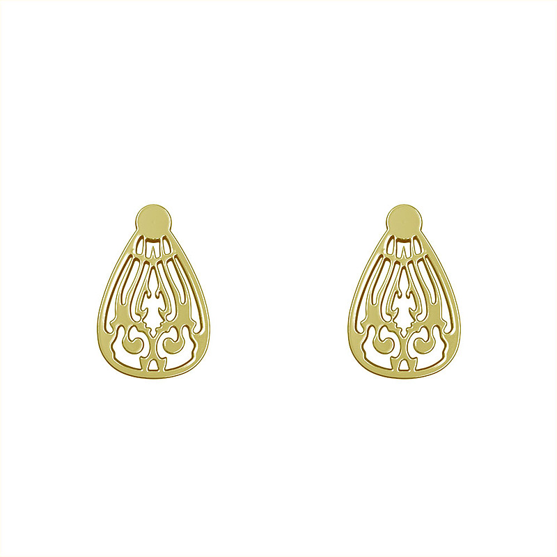 گوشواره طلا مدل هندسی کد GA13651