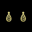 گوشواره طلا مدل هندسی کد GA14151