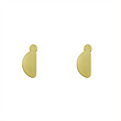 گوشواره طلا مدل هندسی کد GA14152