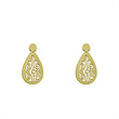 گوشواره طلا مدل هندسی کد GA14185