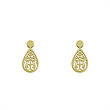 گوشواره طلا مدل هندسی کد GA14325