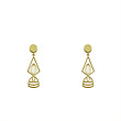 گوشواره طلا مدل هندسی کد GA14380