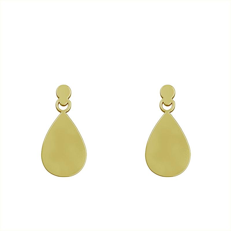 گوشواره طلا مدل هندسی کد GA14667