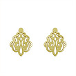 گوشواره طلا مدل هندسی کد GA15194