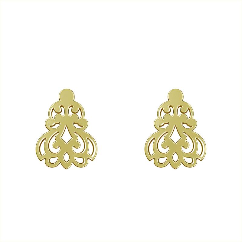 گوشواره طلا مدل اسلیمی کد GA15274