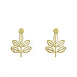 گوشواره طلا مدل برگ کد GA15893