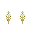 گوشواره طلا مدل برگ کد GA15912
