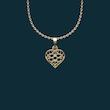گردنبند طلا مدل قلب کد AA1188