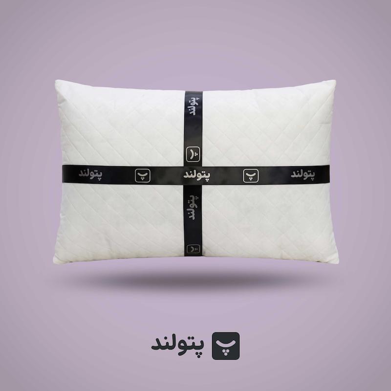 بالش الیاف ۱ کیلویی، دارای الیاف درجه یک و با ابعاد ۵۰×۷۰ سانتی‌ متر