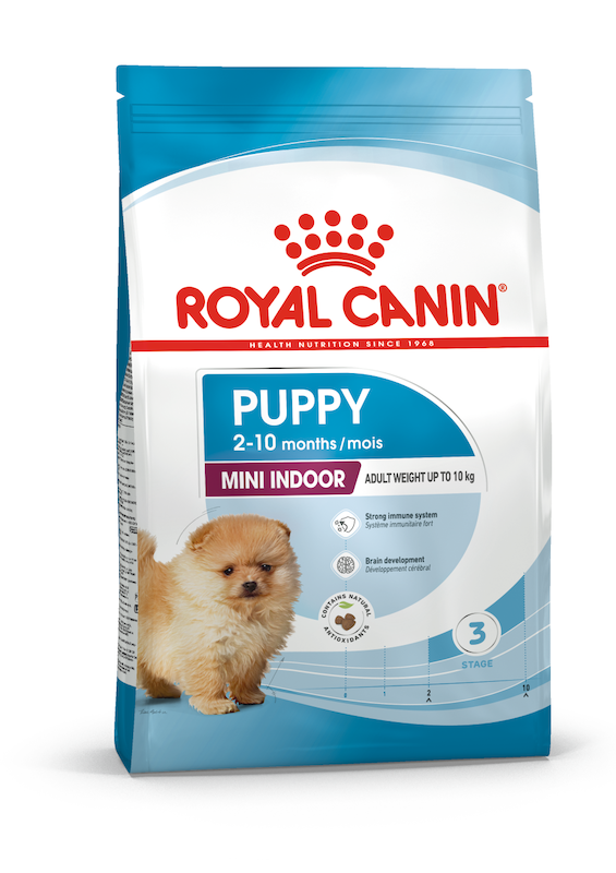 غذای خشک سگ مینی ایندور پاپی رویال کنین (Royal Canin Mini Indoor Puppy) وزن 1.5 کیلوگرم