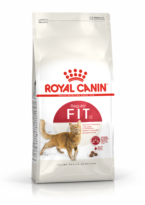 غذای خشک گربه بالغ ریگولار فیت رویال کنین (Royal Cat Canin Regular Fit) وزن 2 کیلوگرم