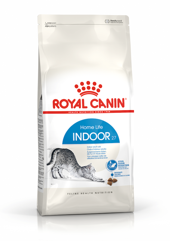 غذای خشک گربه ایندور لایف رویال کنین (Royal Canin Home Life Indoor 27) وزن 2 کیلوگرم