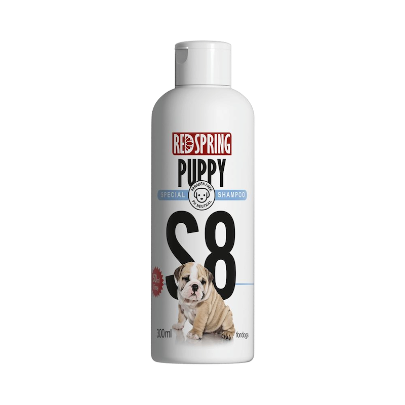 شامپو سگ S8 مخصوص توله سگ رداسپرینگ Redspring Puppy Shampoo S8 حجم 300 میلی لیتر