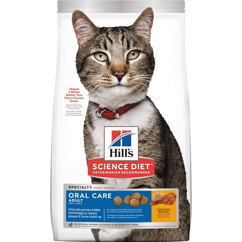غذای خشک گربه هیلز مدل Oral Care Hill's Science Plan Oral Care Adult Cat Food