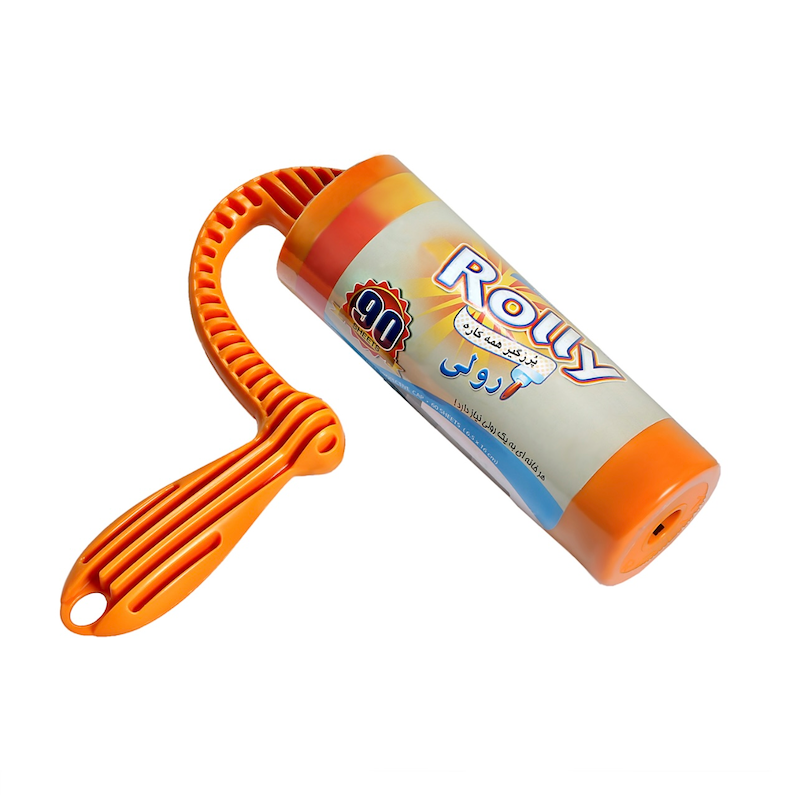 دسته پرزگیر چسبی مدل مبلی 90 برگی رولی (rolly)