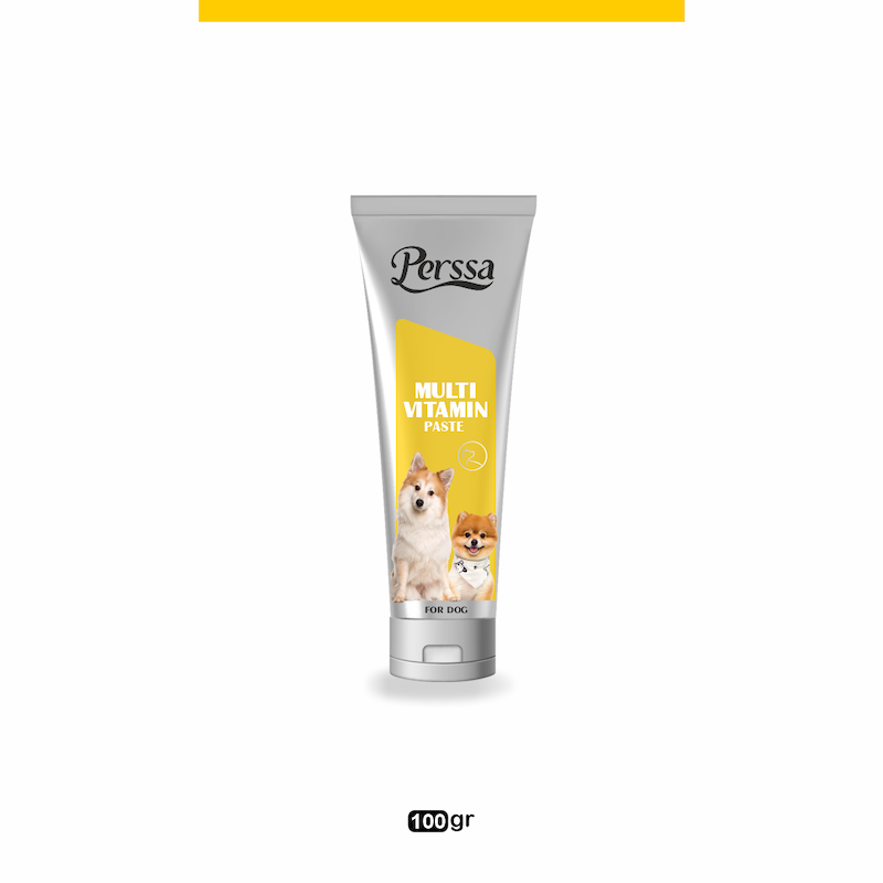 خمیر مولتی ویتامین، مخصوص سگ، 100 گرمی، پرسا