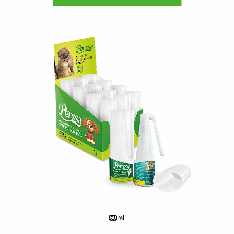 آنتی پلاگ و خوشبو کننده دهان سگ و گربه نعنا پرسا