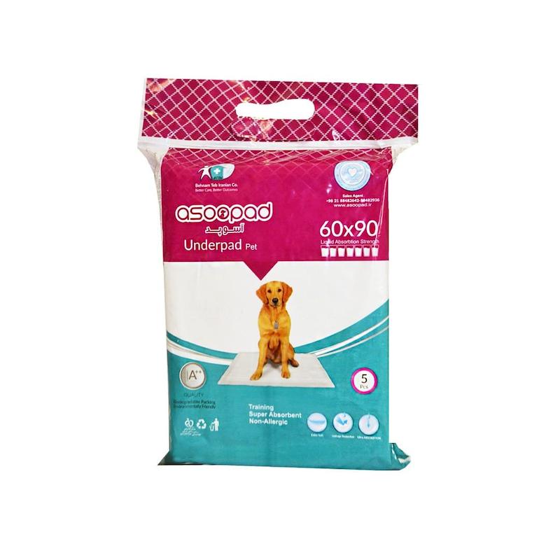 پد بهداشتی سگ آسو سایز 60x90