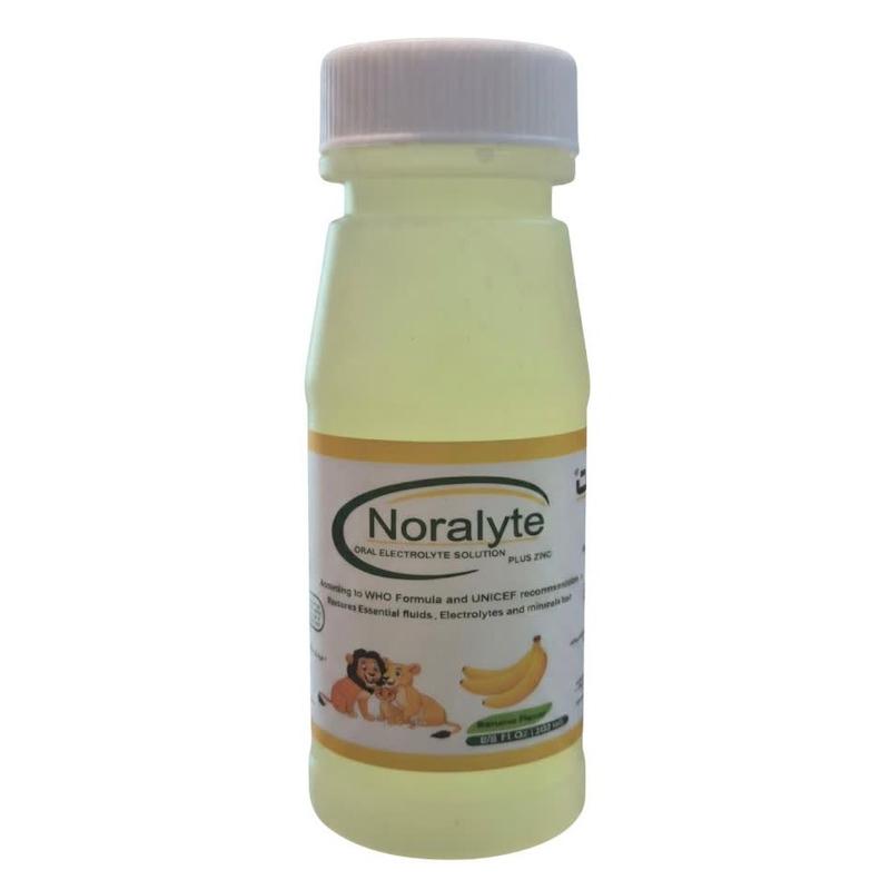 محلول خوراکی نورالیت (Noralyte) با طعم موز | برای آبرسانی سریع (۲۰۰ میلی‌لیتر)