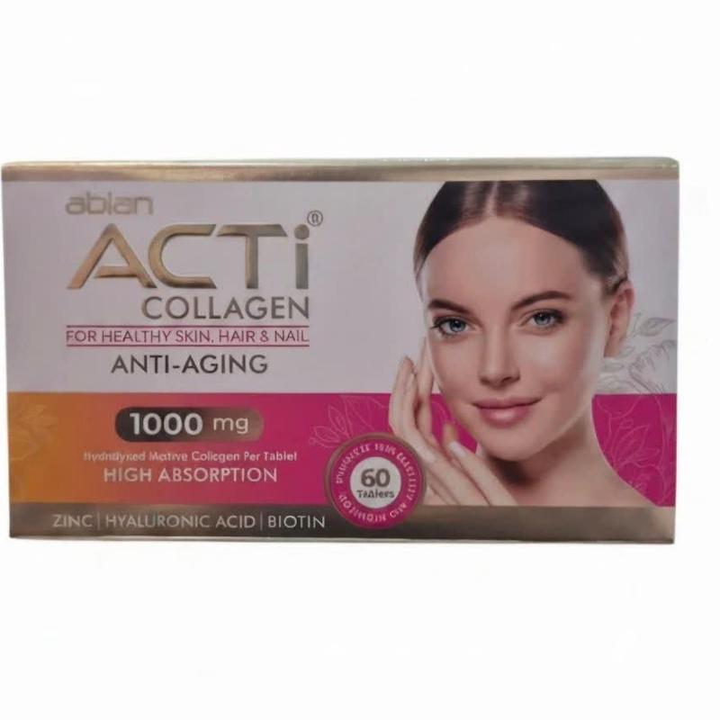 قرص اکتی کلاژن (ACTi Collagen) آبیان | (۶۰ عددی)