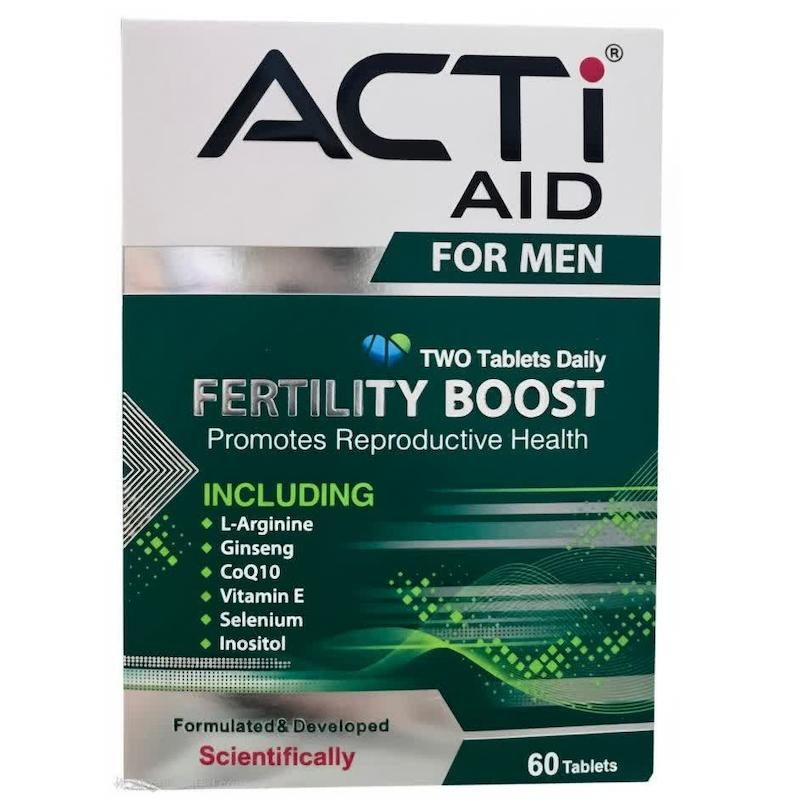 قرص اکتی‌اید فور مِن (ACTI AID FOR MEN) آبیان | مکمل تخصصی باروری و سلامت آقایان (۶۰ عددی)