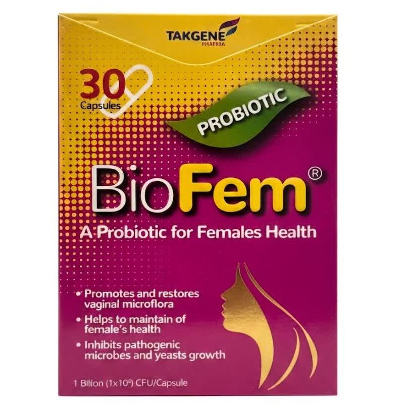 بیوفم (BioFem) تک‌ژن | پروبیوتیک تخصصی بانوان (۳۰ کپسول)