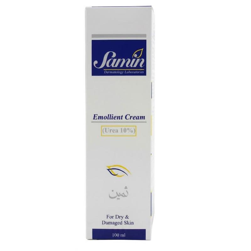 کرم نرم‌کننده و ترمیم‌کننده ثمین با اوره ۱۰٪ (Samin Emollient Cream Urea 10%) | درمان تخصصی پوست‌های بسیار خشک، ضخیم و آسیب‌دیده (۱۰۰ میلی‌لیتر)
