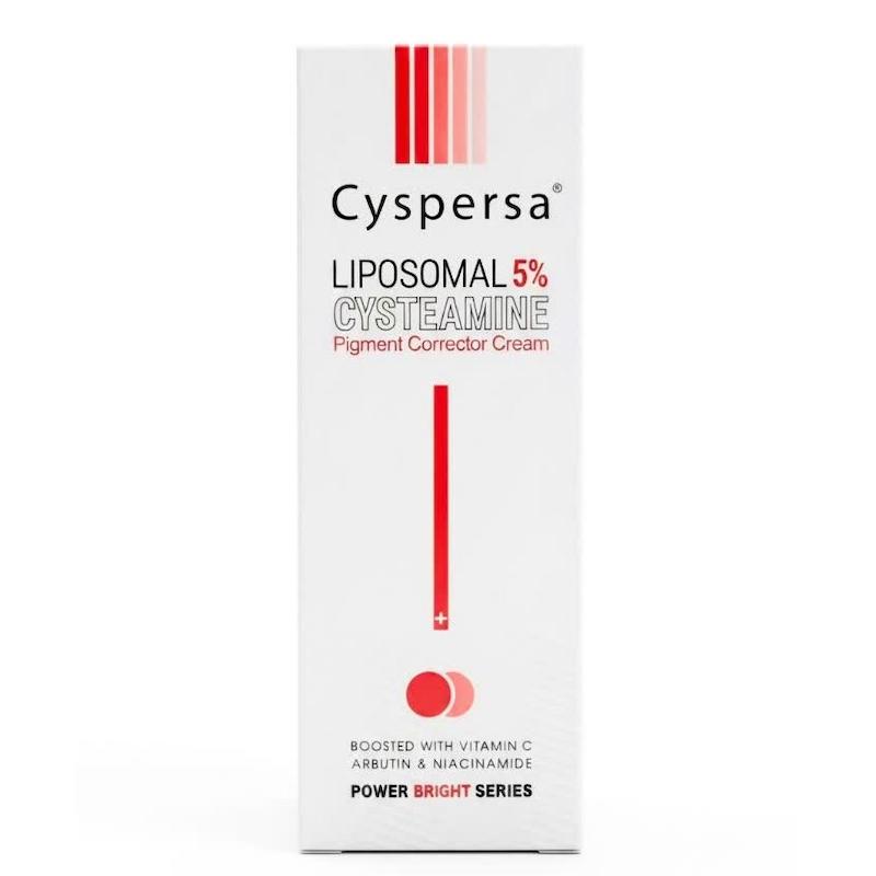 کرم اصلاح کننده رنگدانه سیسپرسا (Cyspersa® Liposomal 5% Cysteamine Pigment Corrector Cream) |لکهای مقاوم پوست  (۵۰ گرم)