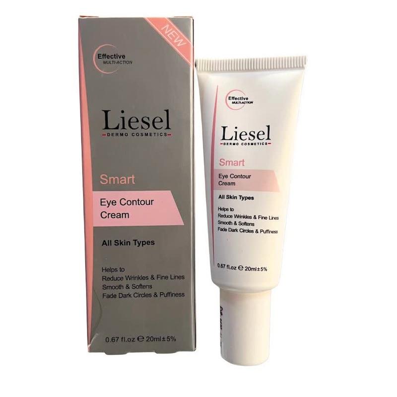 کرم دور چشم اسمارت لایسل (Liesel Smart Eye Contour Cream) |برای رفع چروک، تیرگی و پف دور چشم (۲۰ میلی‌لیتر)